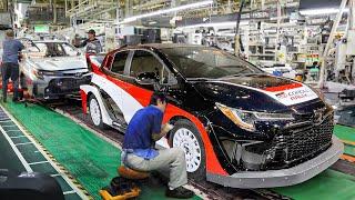 Inside the Crazy Factory Producing the Powerful GR Corolla Rally - Production Line
