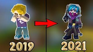 @BRSPro Skin evolution In BlockmanGo !! | LEOLANDS GAMER BMGO