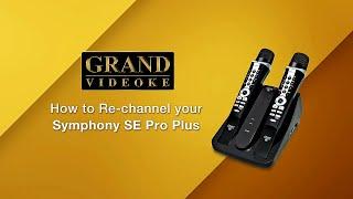 Re-channeling Wireless Microphones on Grand Videoke Symphony SE Pro Plus