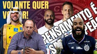 ROGÉRIO CENI LIGOU PARA ELE! VOLANTE PEDE 3 ANOS DE CONTRATO! VOZ ATIVA "CADA JOGO É UMA FINAL"