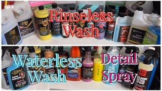 Rinseless Wash/Waterless Wash/Detail Spray/What are they?/How To Use Them/Auto Detailing