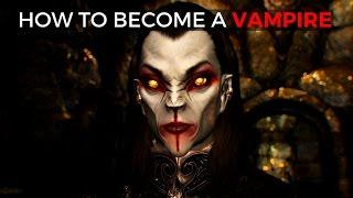 How to Become a VAMPIRE! - Skyrim Remastered