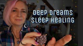 Deep Dreams & Relaxing Aura Brushing - Sleep Healing with Reiki ASMR Energy Healing Session