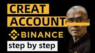 币安注册教程英文版2024 | Register binance 2024 | how to register on binance app step by step.币安注册流程英文版