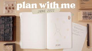 June 2022 Ultra Minimalist Bullet Journal Setup  Plan With Me