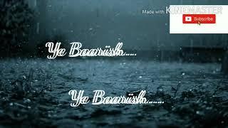 Ye..BaarisH..| Song | Upasna Gupta