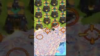 Max Hog glider  + Clone spell VS Bomb Tower in Clash of Clans by "COC GURU KING" @ClashOfClans