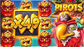 HUGE 49X MULTI WILD On PIROTS X SLOT!! (NEW)