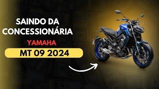 Saindo da Concessionária de Yamaha MT 09 2024