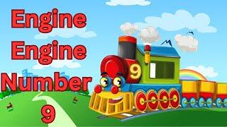 Engine Engine Number 9 Nursery Rhymes for  Children|Kids Zones Park Tv