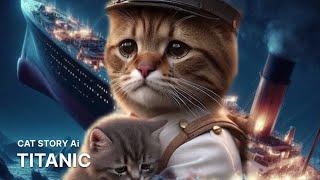 Titanic Cat Story️ #cat #cute #titanic #catlover