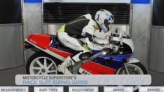 Race Suit Sizing Guide | Motorcycle Superstore