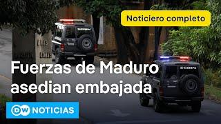  DW Noticias del 7 de septiembre: Cerco policial en Venezuela: embajada argentina bajo amenaza