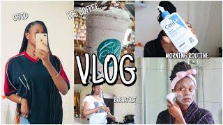 VLOG: SPEND THE DAY WITH ME,  MORNING ROUTINE, Driving around and some news..