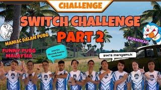 SWITCH CHALLENGE PART 2! | AHLI MJ DIRASUK HANTU THAILAND! | FUNNY PUBG MALAYSIA | MantapJiwa