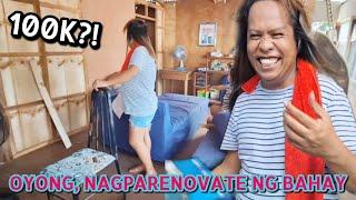 @BagyongOyong NAGPA RENOVATE NG BAHAY SA HALAGANG 100K?! / MOMSHIE G