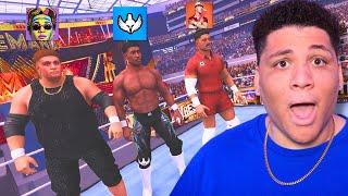 I Put 30 WWE Content Creators In a Gauntlet Match!