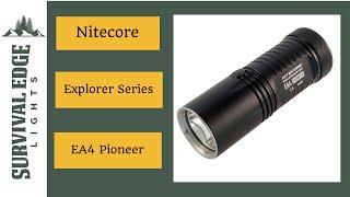 Nitecore EA4 Pioneer LED Flashlight