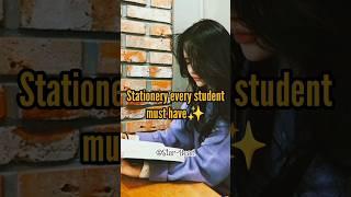 Stationery every student must have||#studymotivation#aesthetic#students#stationery#starbean