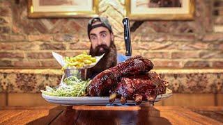 THIS RIB EATING CHALLENGE HAS ONLY BEEN BEATEN TWICE | BeardMeatsFood