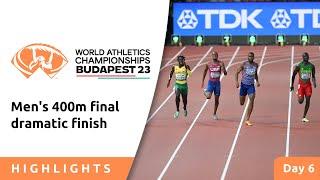 Massive Comeback to win Men's 400m World Championships