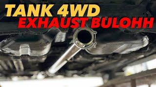 TUKAR TANK 4WD | BUAT EKZOS STAINLESS STEEL