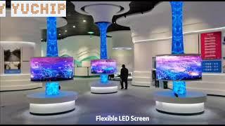 YUCHIP Flexible LED Screen DIY Transfer Your Idea To Reality