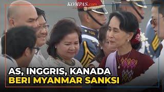 Amerika Serikat Beri Sanksi Baru untuk Myanmar Pasca Setahun Kudeta