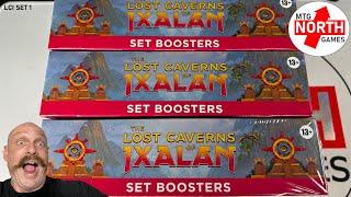 Triple Lost Caverns of Ixalan Set Booster Box Opening! Magic the Gathering