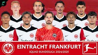 EINTRACHT FRANKFURT ️ MEN SQUAD TEAMS - Bundesliga Season 2024/2025 with Update Transfer