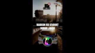 AMD Radeon RX 6500XT 4GB | WRC 8 | 1080p - High - PCIe 3.0