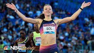 Femke Bol obliterates 25-year-old record in Oslo 400 hurdles | NBC Sports