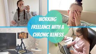 WORKING WITH A CHRONIC ILLNESS - A Fatiguey, Problematic Weekly Vlog | Life Of Pippa