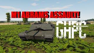 Gunner Heat PC - M1 Abrams Tank Platoon on the Charge - GHPC Gameplay