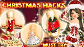 *MUST TRY* NON-VIP HACKS WITH THE *NEW CHRISTMASITEMS* WILL MAKE YOU TOP MODEL | gwenchii
