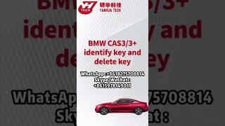 Identify or delete BMW CAS3/3+ key by Yanhua Mini ACDP