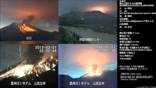 2/21/2012 -- Sakurajima Volcano -- explosive eruption