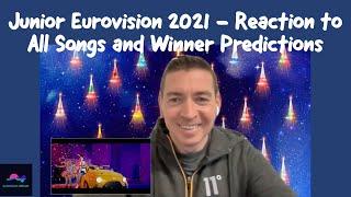 Junior Eurovision 2021 Reaction to All Songs and Winner Prediction