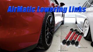 Installing AirMatic Lowering Links | Porsche Panamera GTS