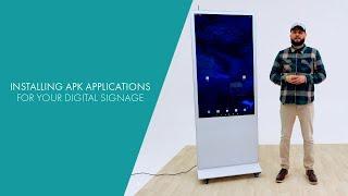 How to Install APK Applications on Digital Signs | Product Demo | Displays2go®