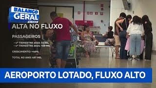 Aeroporto de Porto Velho tem crescimento recorde de passageiros