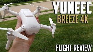 Yuneec Breeze 4K GPS Drone Flight Review