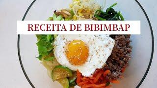 Receita de Bibimbap - comida coreana