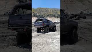 Azusa Canyon OHV deep mud run failure