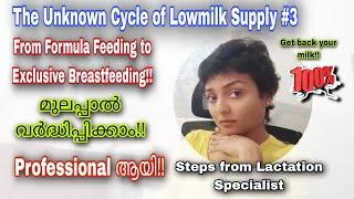 #3 FROM FORMULA TO BREASTFEEDING||MULAPPAL VARDHIKKAN||HOW TO INCREASE BREASTMILK SUPPLY MALAYALAM