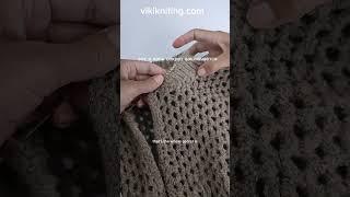 Как вязать самый популярный воротник для бомбера.#бомберкучинелли #vikikniting.com