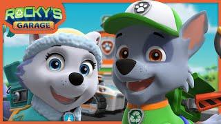 Help! Everest Needs a New Tow Truck - Rocky's Garage - PAW Patrol Cartoons for Kids