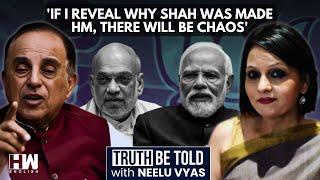 'Modi Is Insecure, Will Not Be PM For Long': BJP's Subramanian Swamy | Truth Be Told with Neelu Vyas