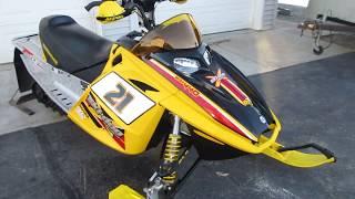 2004 04 Skidoo Ski-doo REV MXZ X MXZX 440 Factory Race Sled with only 309 Miles For Sale!