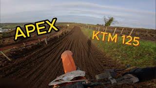 KTM 125 2 STROKE at APEX MOTOCROSS | GoPro HERO 12 4K